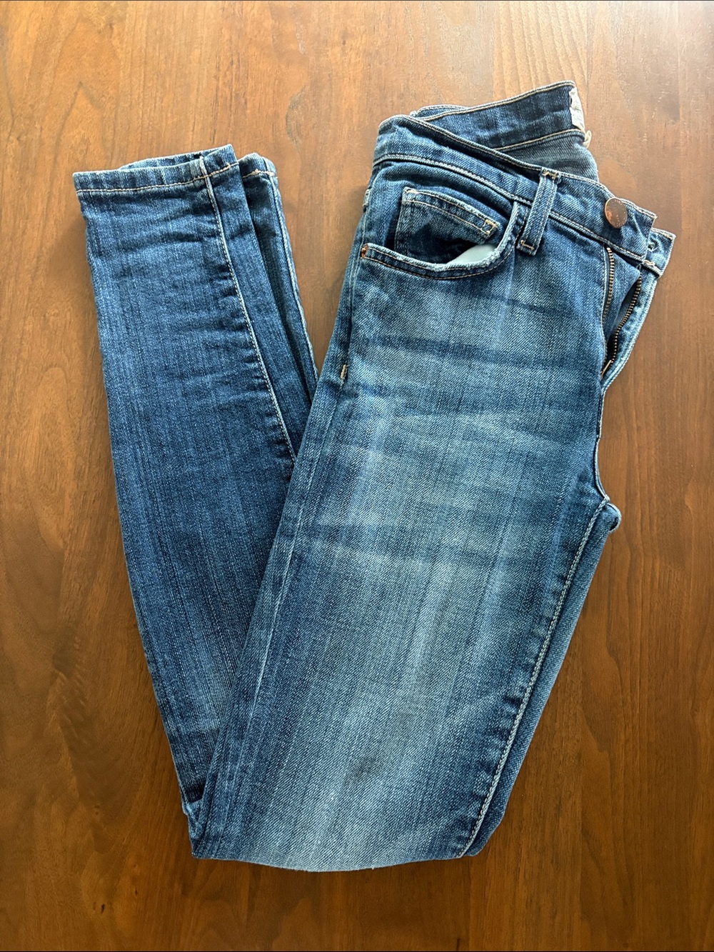 Current/Elliott Women's Skinny Jeans in Medium Blue Wash